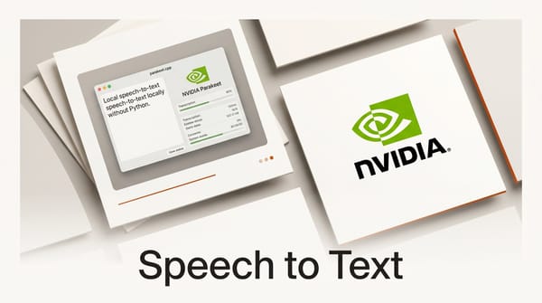 parakeet.cpp: NVIDIA Parakeet Speech-to-Text, No Python