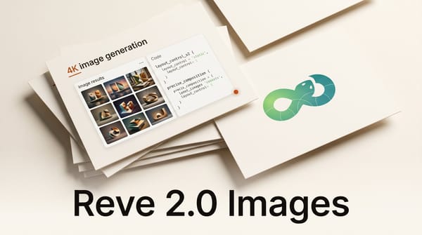 Reve 2.0: 4K Image Generation With Code-Based Layouts