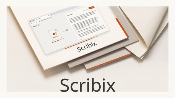 Scribix Transcribes Audio and Video in Your Browser