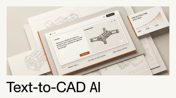 Text-to-CAD AI: Turn Prompts Into Printable Models