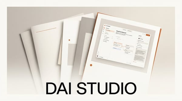 DAI Studio Brings Visual Context Engineering to LLMs