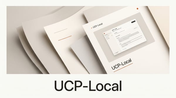 UCP-Local: Offline RAG for Claude Desktop and Cursor