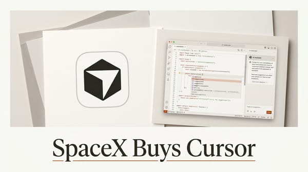 SpaceX Buys Cursor for $60B in All-Stock AI Coding Deal