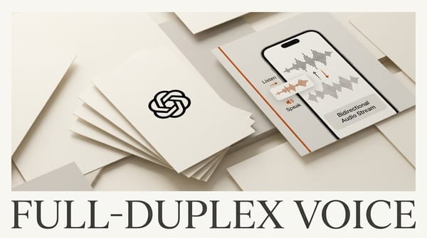 OpenAI Reportedly Readies Bidirectional ChatGPT Voice Mode