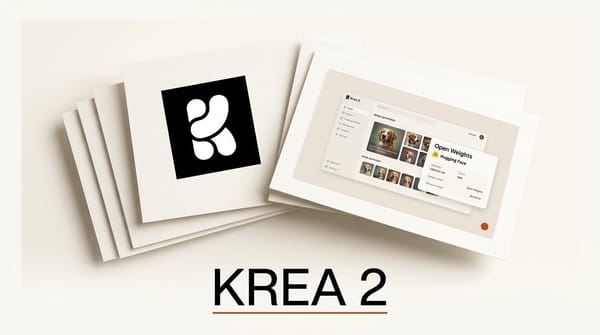 Krea 2 Open Weights Land on Hugging Face