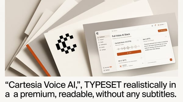 Cartesia Sonic-3.5 and Ink-2: The #1 Voice AI Stack