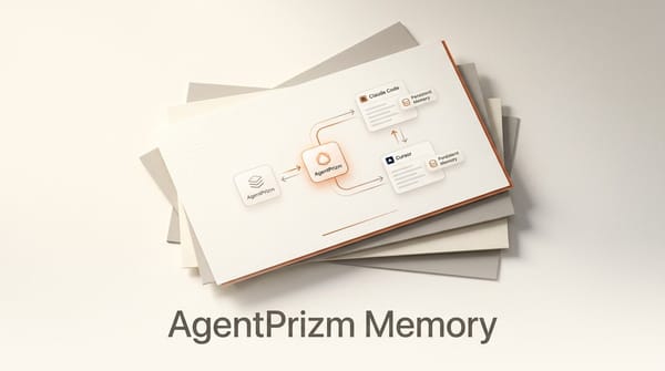 AgentPrizm Gives Claude Code, Cursor Persistent Memory
