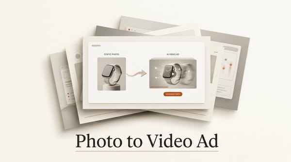 How to Turn a Product Photo Into an AI Video Ad