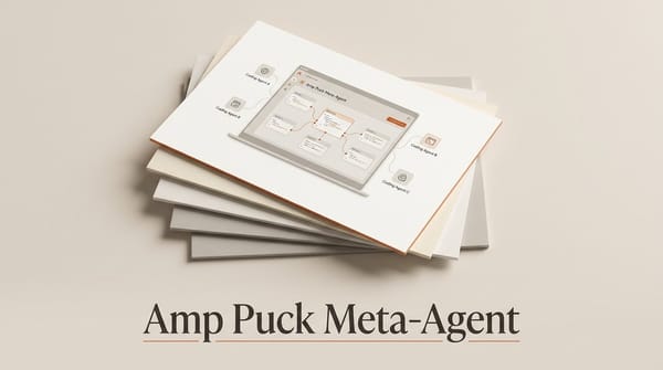 Amp Launches Puck, a Meta-Agent for Coding