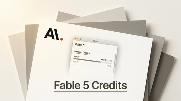 Claude Fable 5 Moves to Usage Credits July 8