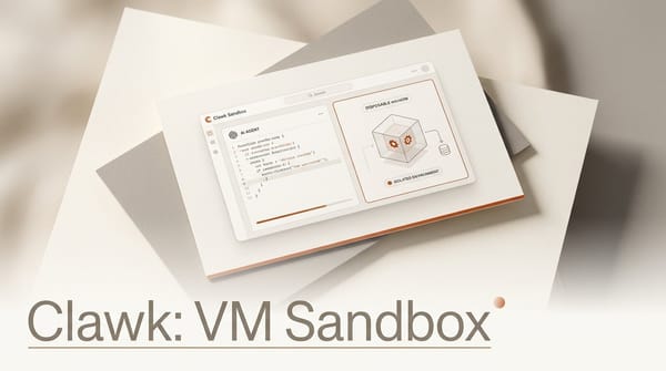 Clawk: Sandbox Autonomous AI Coding Agents in a VM