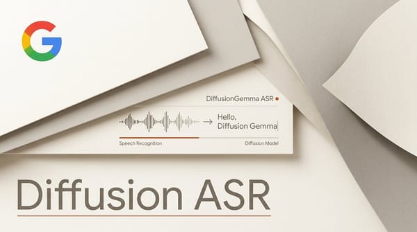 First Open-Source Diffusion ASR Model: How It Works