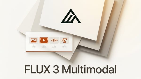 FLUX 3: One Model for Image, Video, Audio, and Action