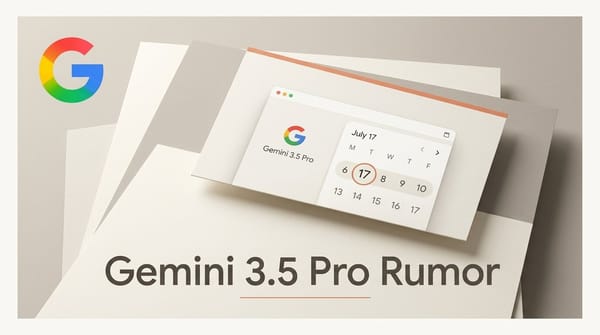 Gemini 3.5 Pro Reportedly Targets a July 17 Launch