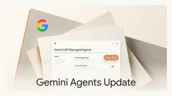 Gemini Agents Get Hooks, Budget Caps, Free Tier