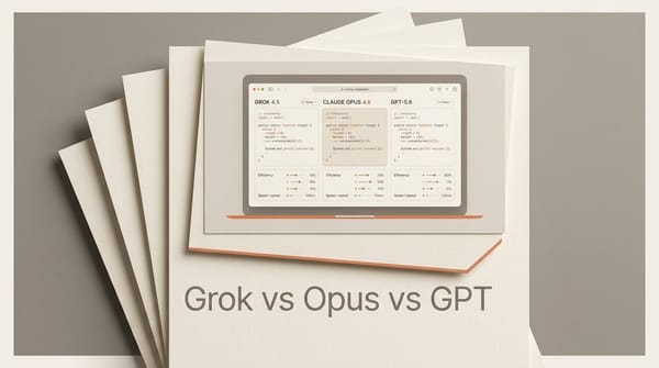 Grok 4.5 vs Opus 4.8 vs GPT-5.6: Coding Tested
