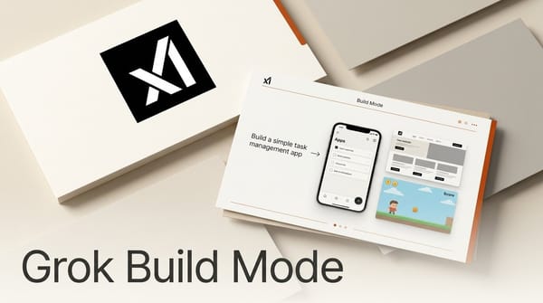 Grok Build Mode: Prompt to App, Website, or Game