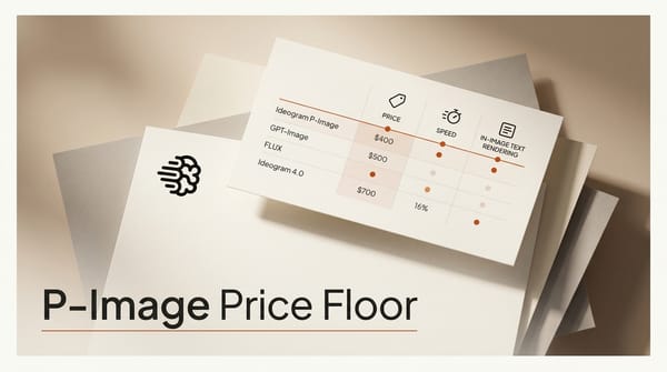 Ideogram P-Image vs GPT-Image vs FLUX: Cost Compared