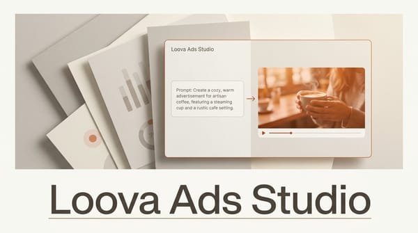 Loova Ads Studio Turns Prompts Into AI Video Ads
