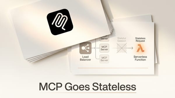 MCP Goes Stateless: The 2026-07-28 Spec Explained