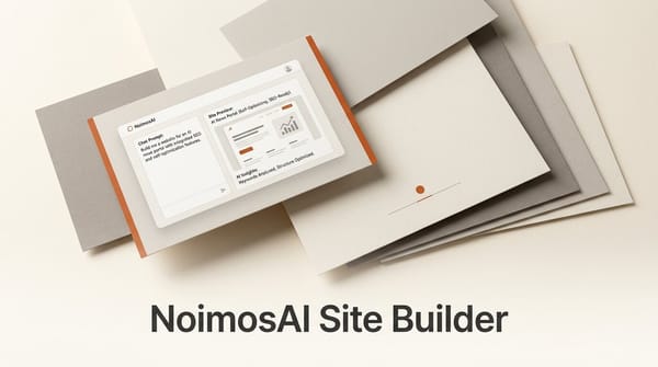 NoimosAI Builds Self-Optimizing Sites With AI