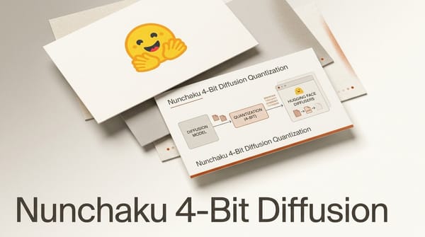 Nunchaku Brings 4-Bit Diffusion to Diffusers