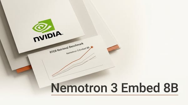 NVIDIA Nemotron 3 Embed 8B Tops RTEB Benchmark