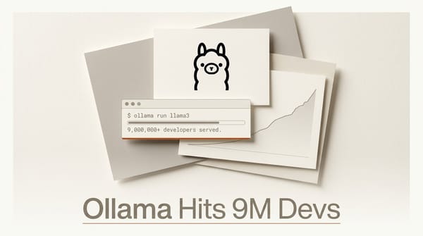 Ollama Hits 9M Devs: Your Local Open-Model Workflow