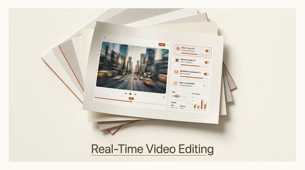 Real-Time AI Video Editing 2026: Lucy vs Aleph vs Local