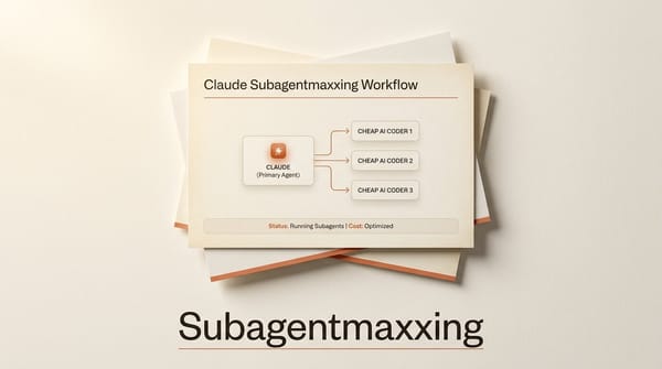 Subagentmaxxing: Cheap AI Coders as Claude Subagents