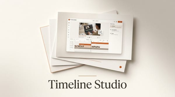 Timeline Studio: A Local-First AI Video Editor