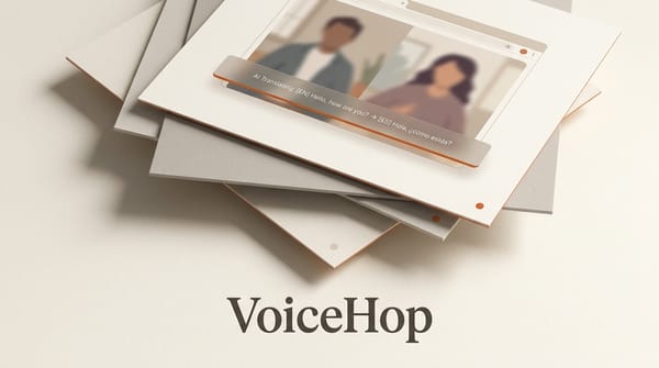 VoiceHop Brings Real-Time AI Voice Translation to Video
