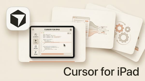 Cursor for iPad: Review and Merge AI Agents From a Tablet