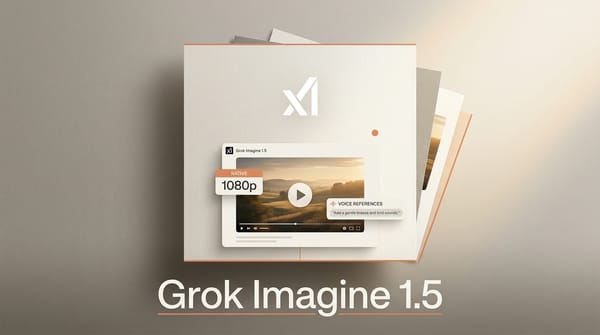 Grok Imagine 1.5 Adds 1080p and Voice References