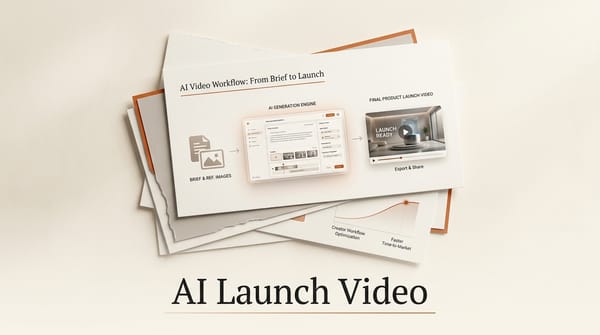 How to Make a Product Launch Video With AI (2026)