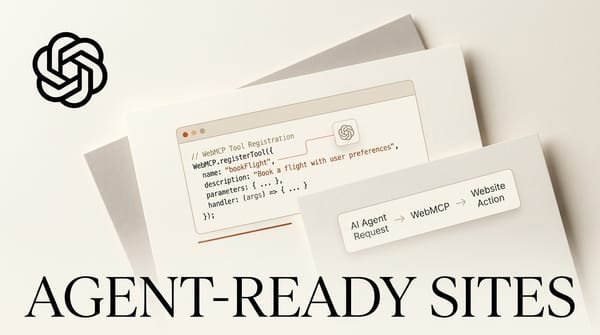 How to Make Your Site Agent-Ready With WebMCP