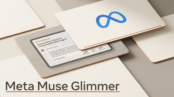 Meta Muse Glimmer: Open 30B On-Device Agent Model