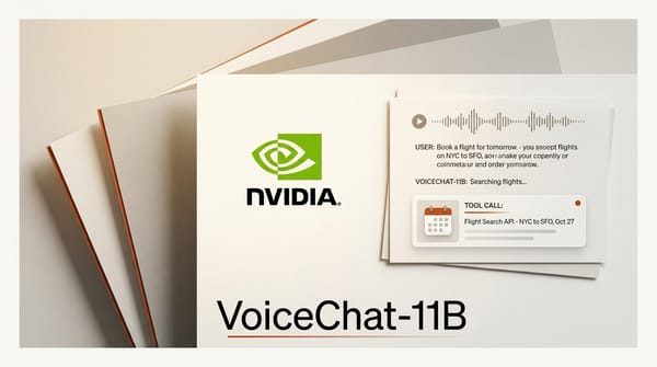 NVIDIA VoiceChat-11B: Open Full-Duplex Voice Model