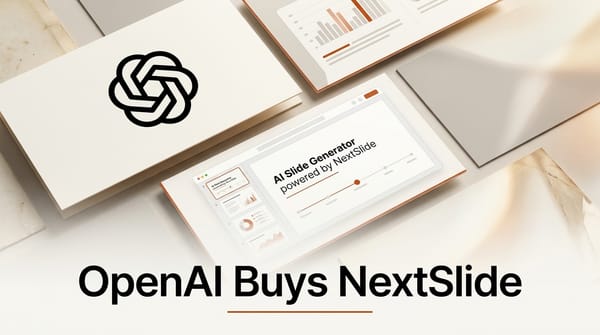 OpenAI Acquires NextSlide to Power ChatGPT Slides