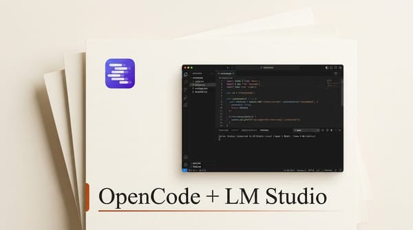 Run OpenCode With Local Models via LM Studio