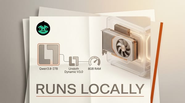 Qwen3.8-27B Now Runs Locally on 8GB of RAM