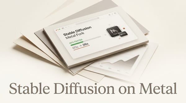 Run Stable Diffusion 40% Faster on Apple Silicon