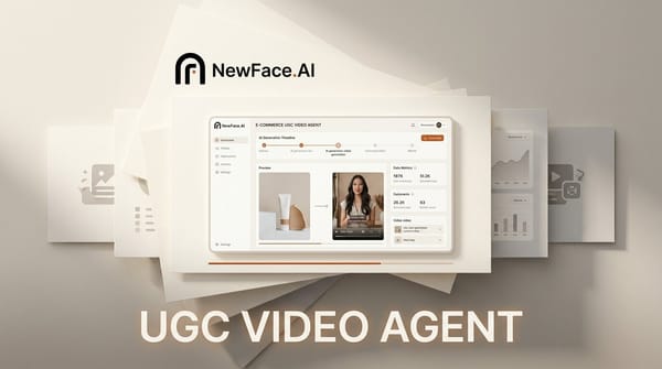 NewFace.AI Launches for E-Commerce and UGC Video