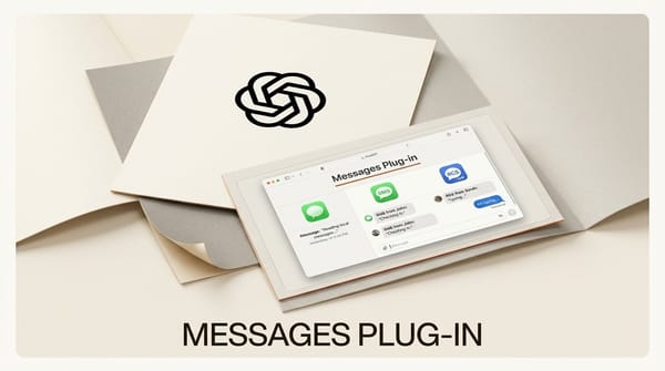 ChatGPT Adds an Apple Messages Plug-in on Mac