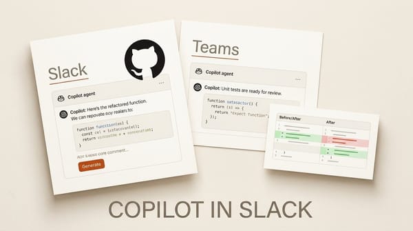 GitHub Copilot Agents Come to Teams and Slack