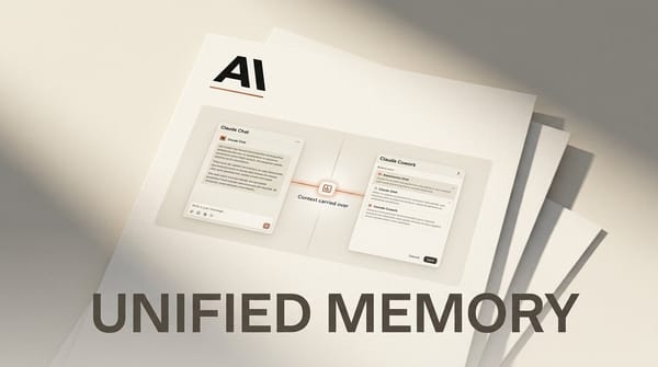 Claude Unifies Memory Across Chat and Cowork