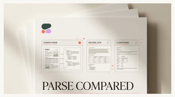 Cohere Parse vs Mistral OCR and LlamaParse in 2026