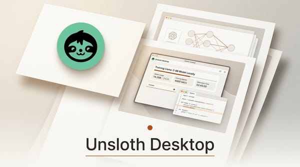Unsloth Desktop: Train and Run AI Models Locally