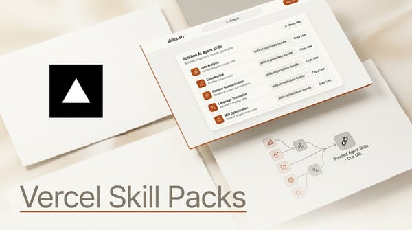 Vercel Skill Packs Bundle Agent Skills to Share