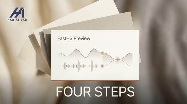 FastH3: Open 4-Step AI Video Model, 14x Faster